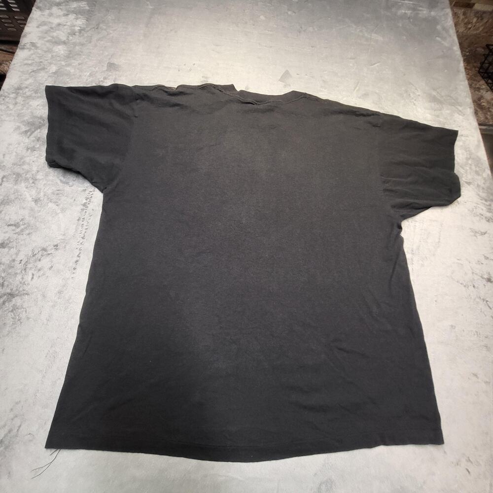 Vintage Marines 3D Emblem Shirt Mens 2XL Black Graphic Tee Single Stitch 90s - Picture 10 of 11